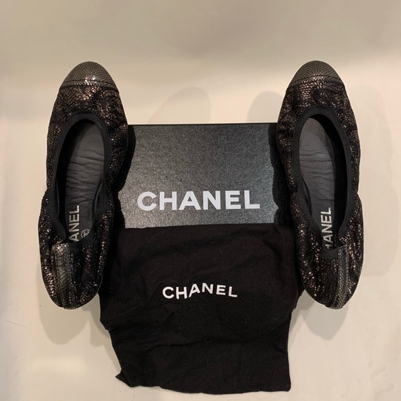 CHANEL Shoes - Authentic Chanel Ballet Flat Shoes.